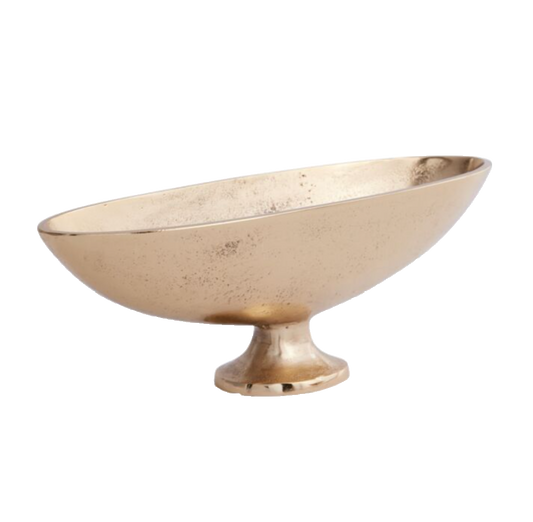 Large Brass Compote