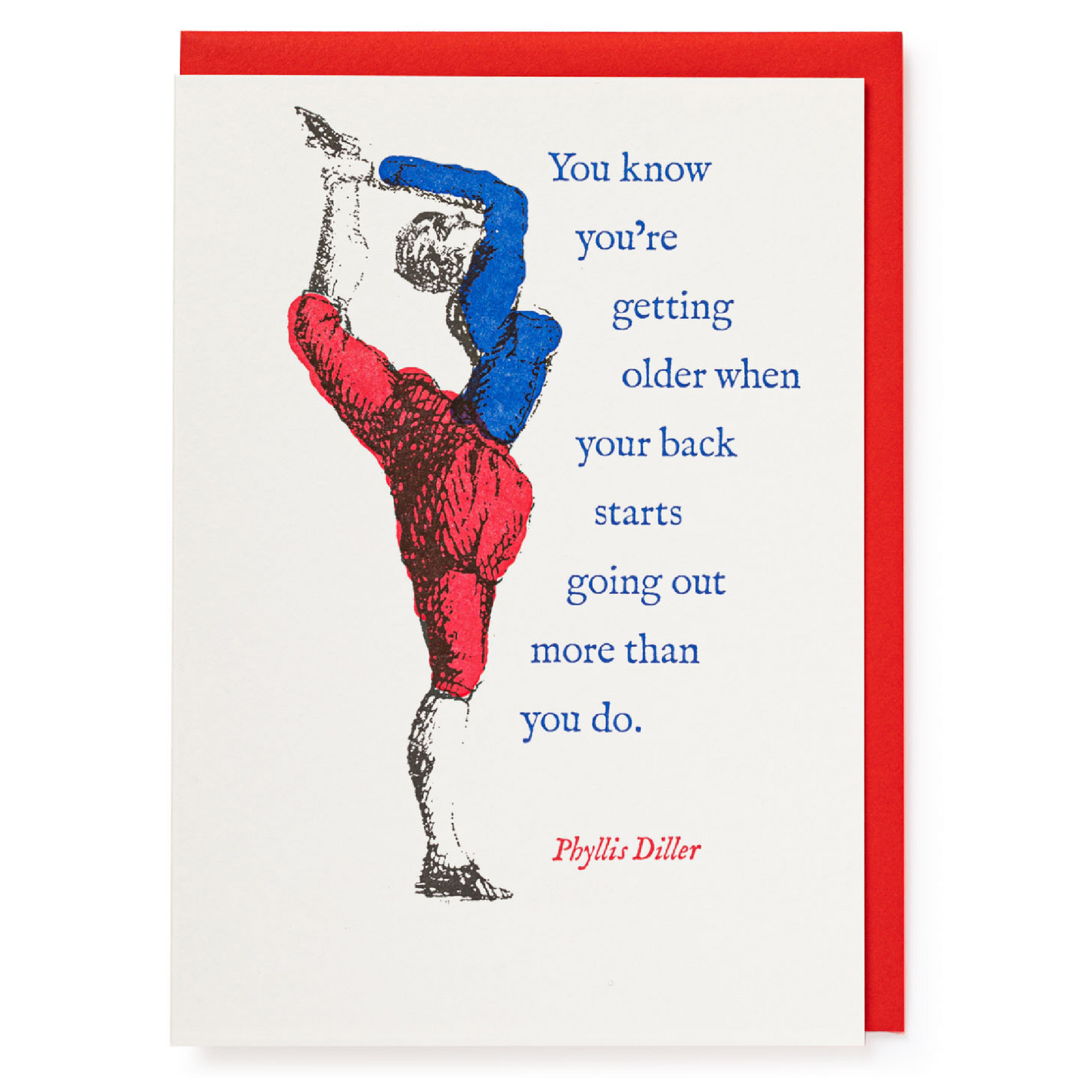 Getting Older Greeting Card