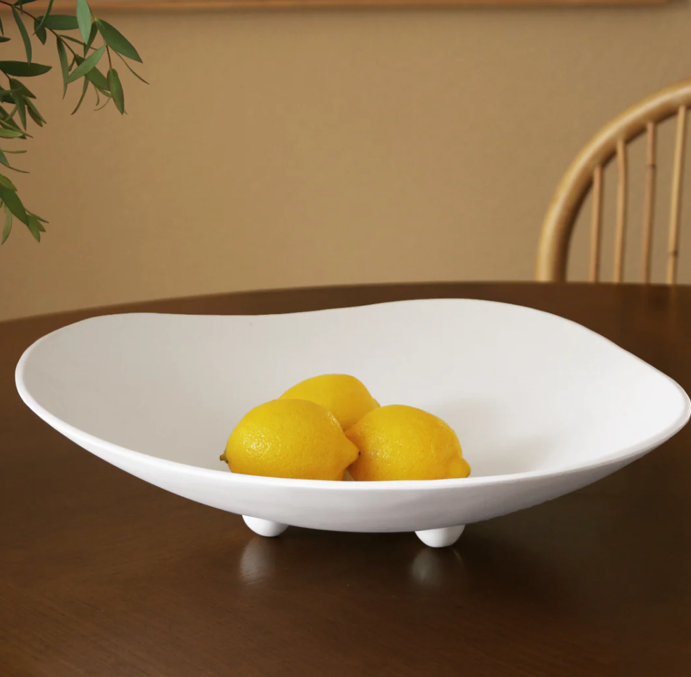 Vida Nube Large Lissa Bowl White