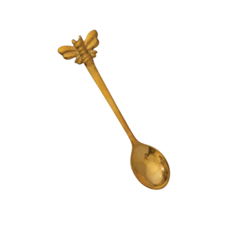 Brass Bee Spoon