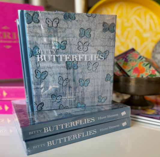 Hunt Slonem | Bitty Butterflies Book