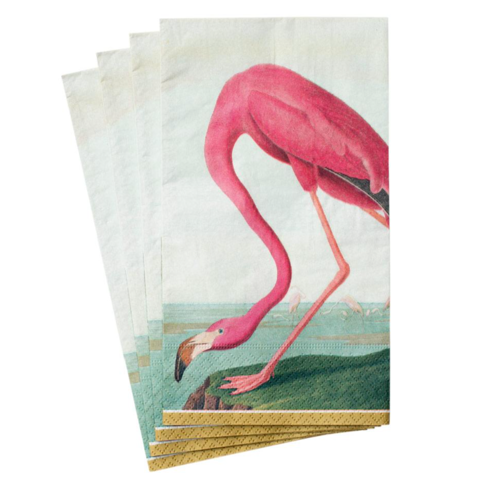 Audubon Birds Caspari Guest Towel Napkin