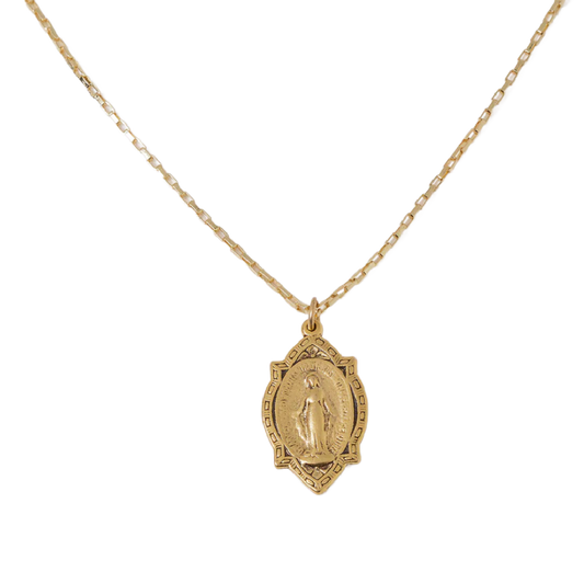 Unique Mary Pendant Necklace