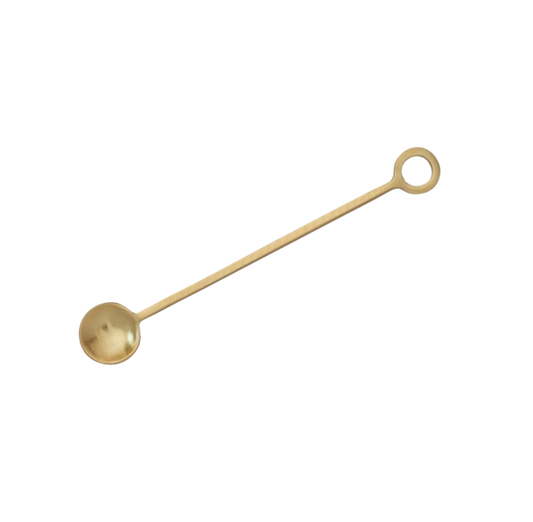 Gold Stainless Steel Cocktail Spoon