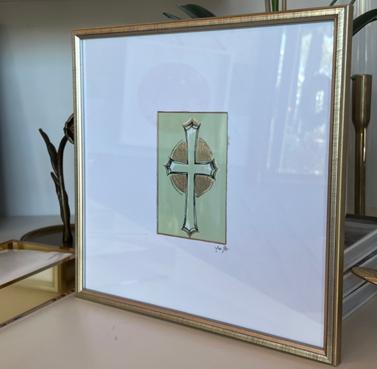 Cross Framed Art