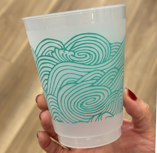 Wave Wrap 16oz Shatterproof Cups