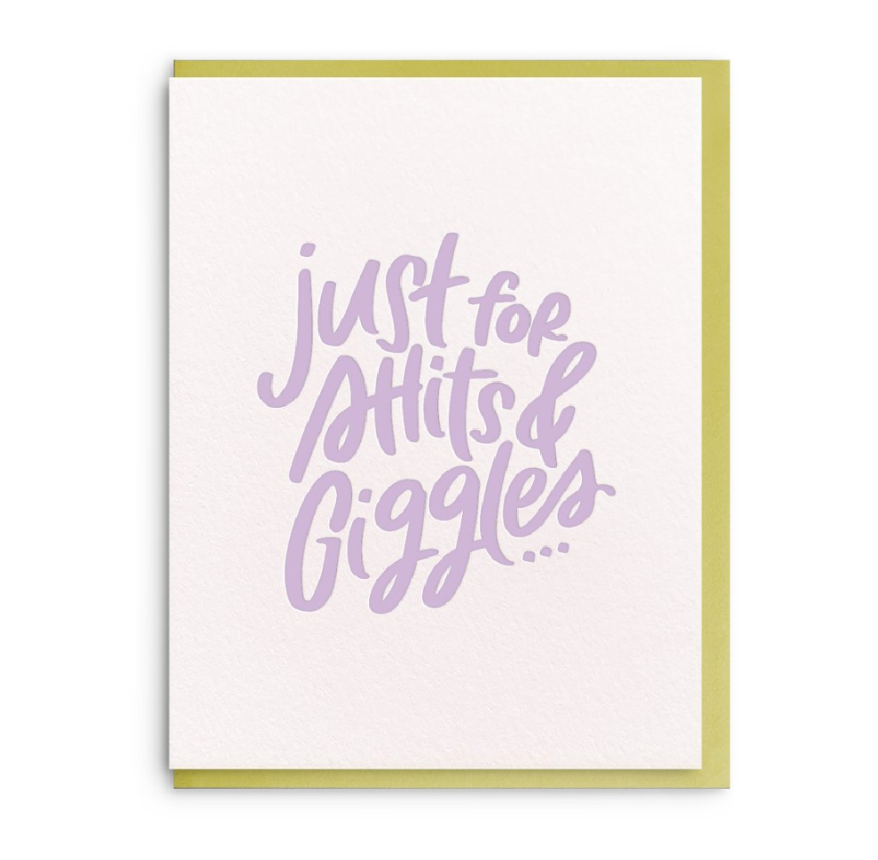 Just for Giggles Greeting Card