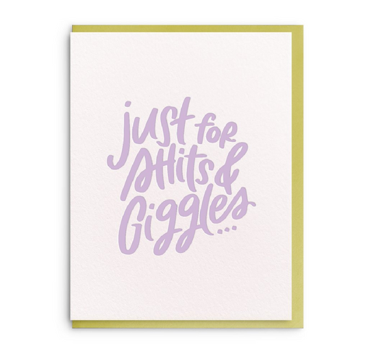 Just for Giggles Greeting Card