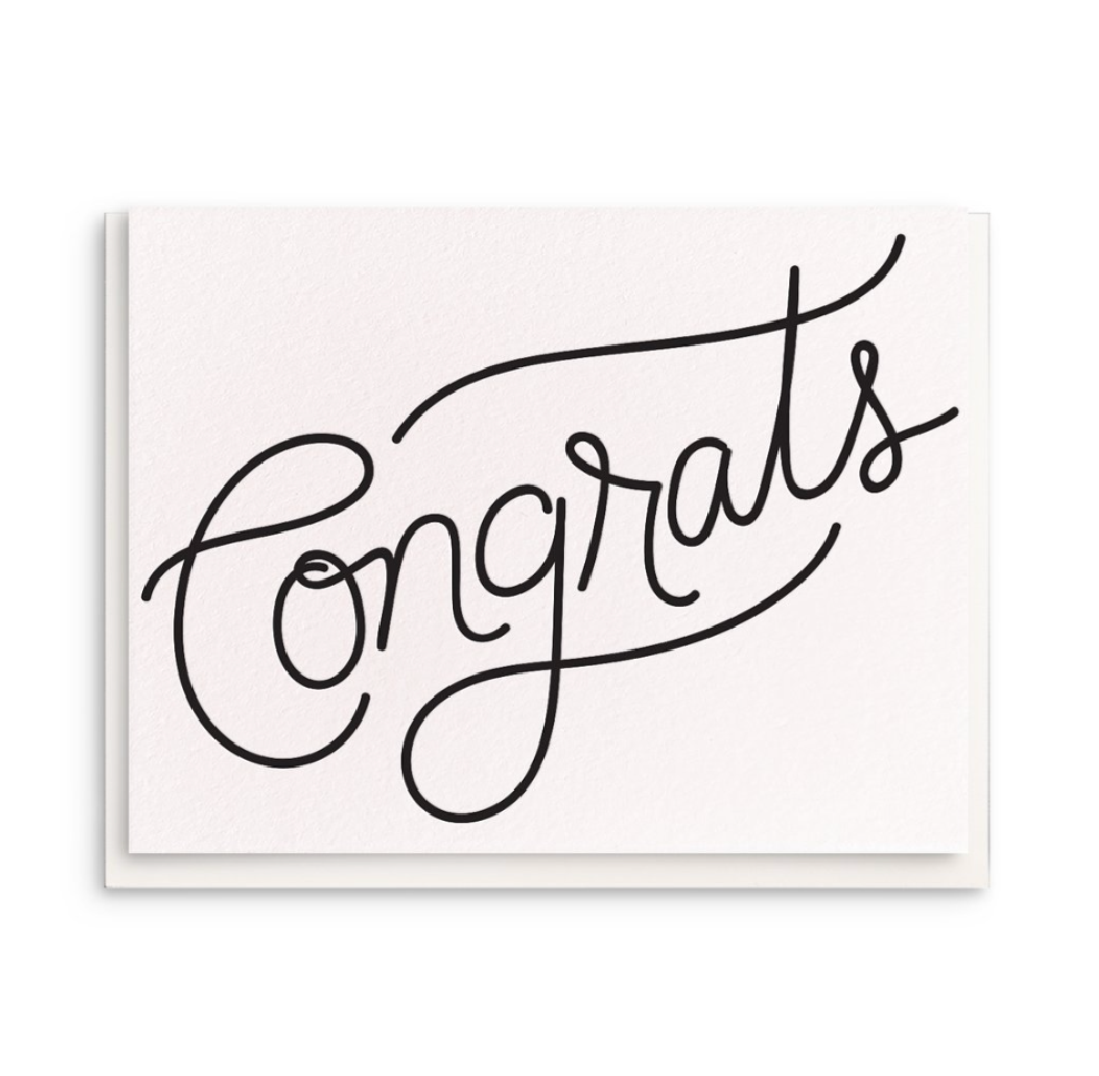 Congrats Greeting Card