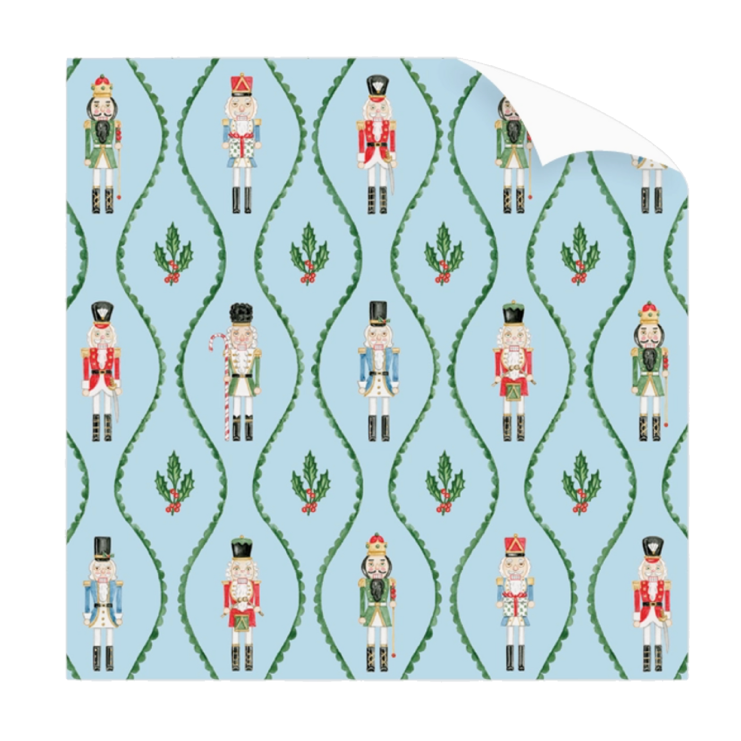 Classic Nutcrackers Wrapping Paper