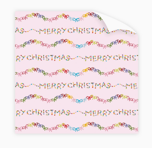 Pom Pom Party Wrapping Paper