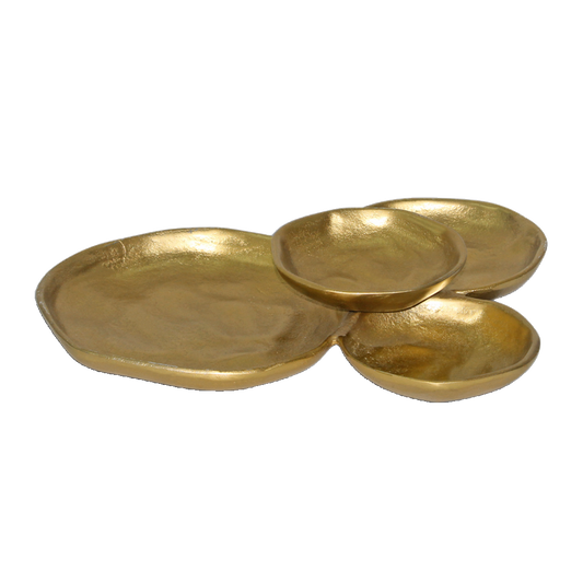 Brass 4 Cluster Plate