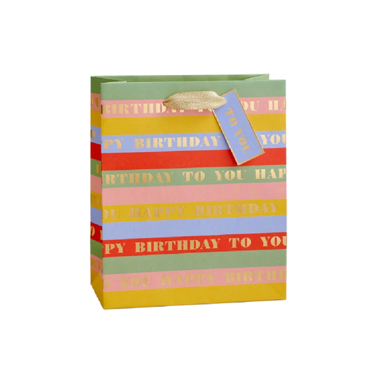 Birthday Wishes Rifle Medium Gift Bag