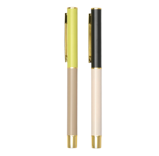 Colorblock Pens- Ivory & Oat