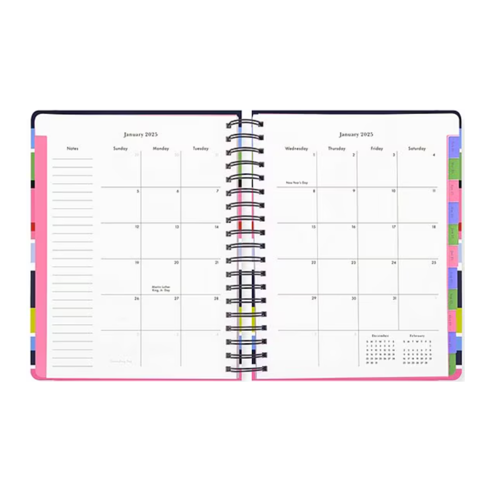 Sunny Day 17 Month Large Planner