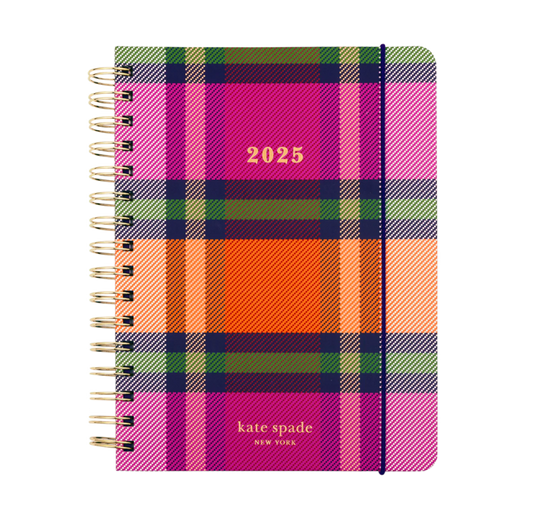 Grand Plaid 12 Month Planner