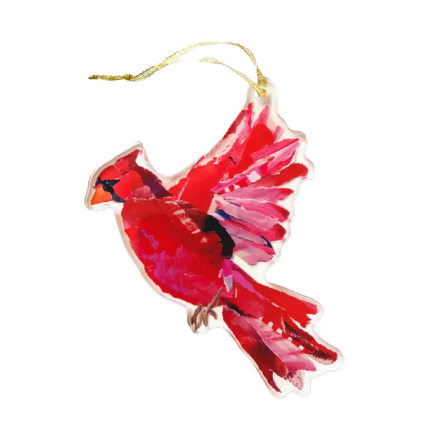 Cardinal Acrylic Ornament