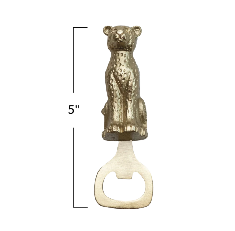 Leopard Shaped Bottle Opener