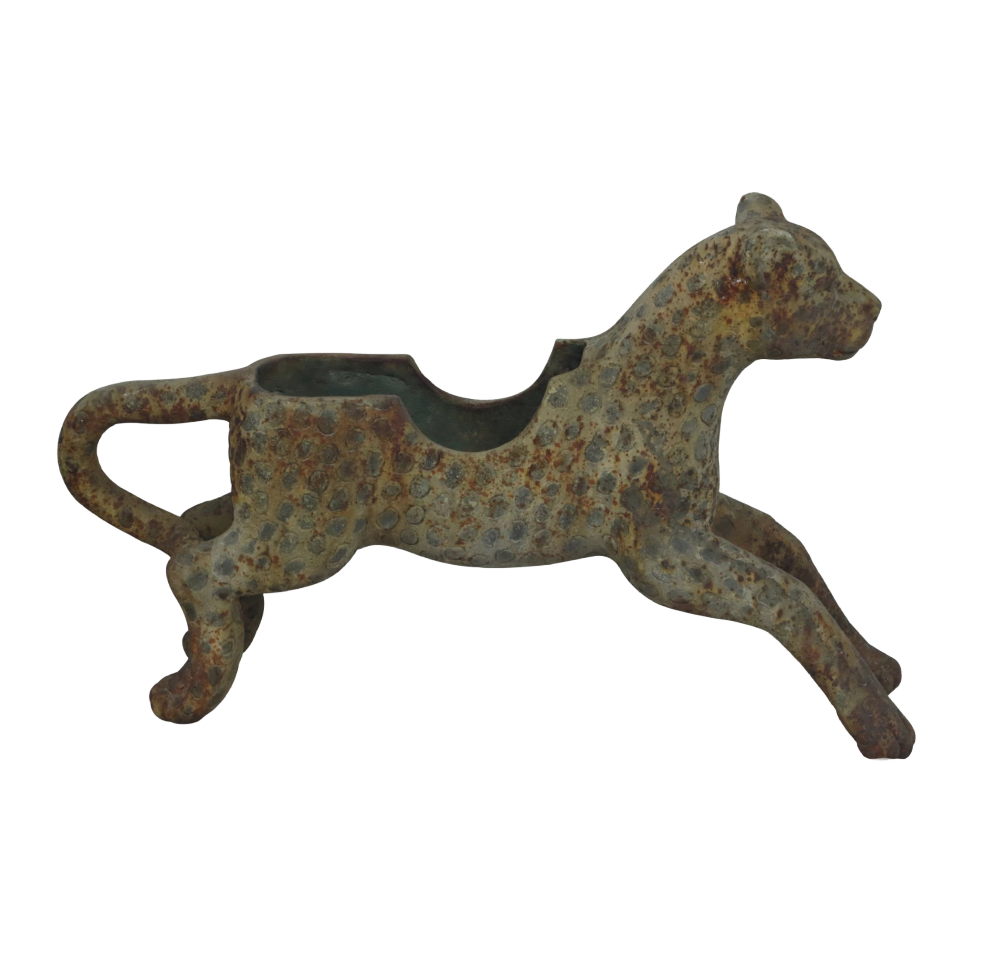 Magnesia Carousel Leopard Container