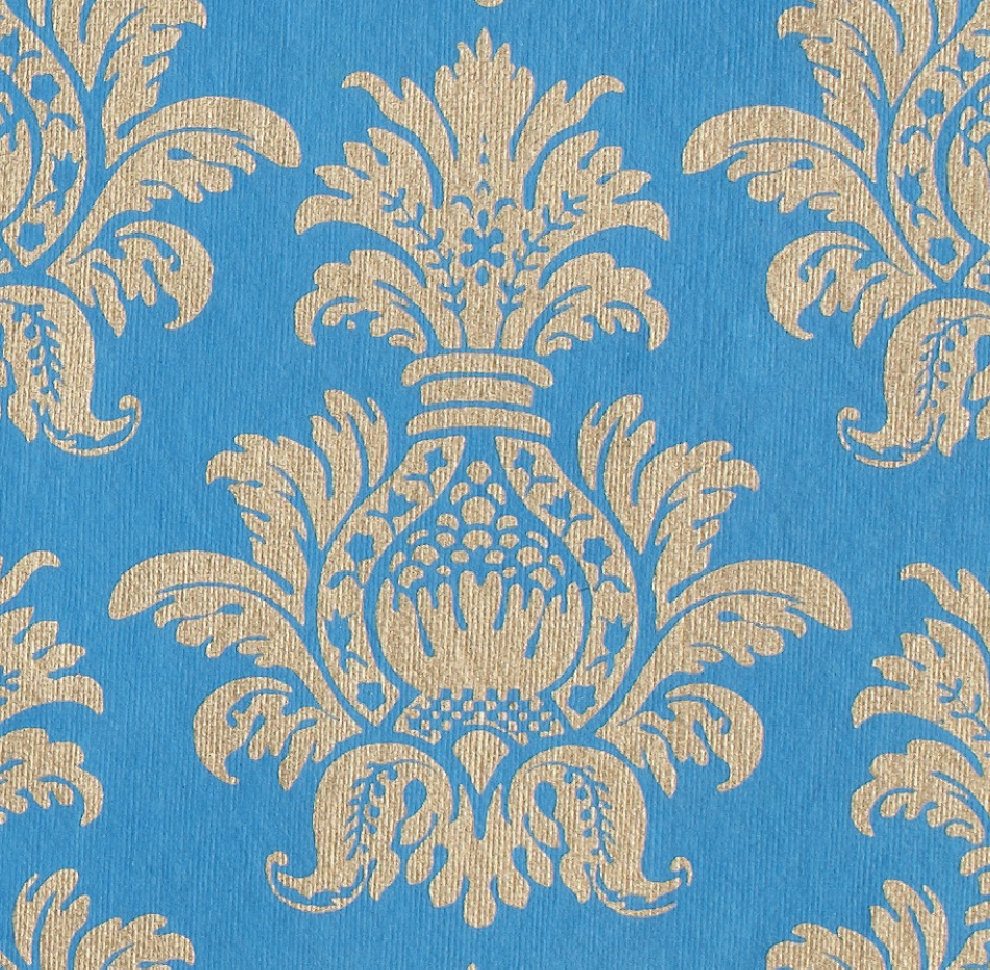 Pineapple Blue/Gold Wrap Sheets