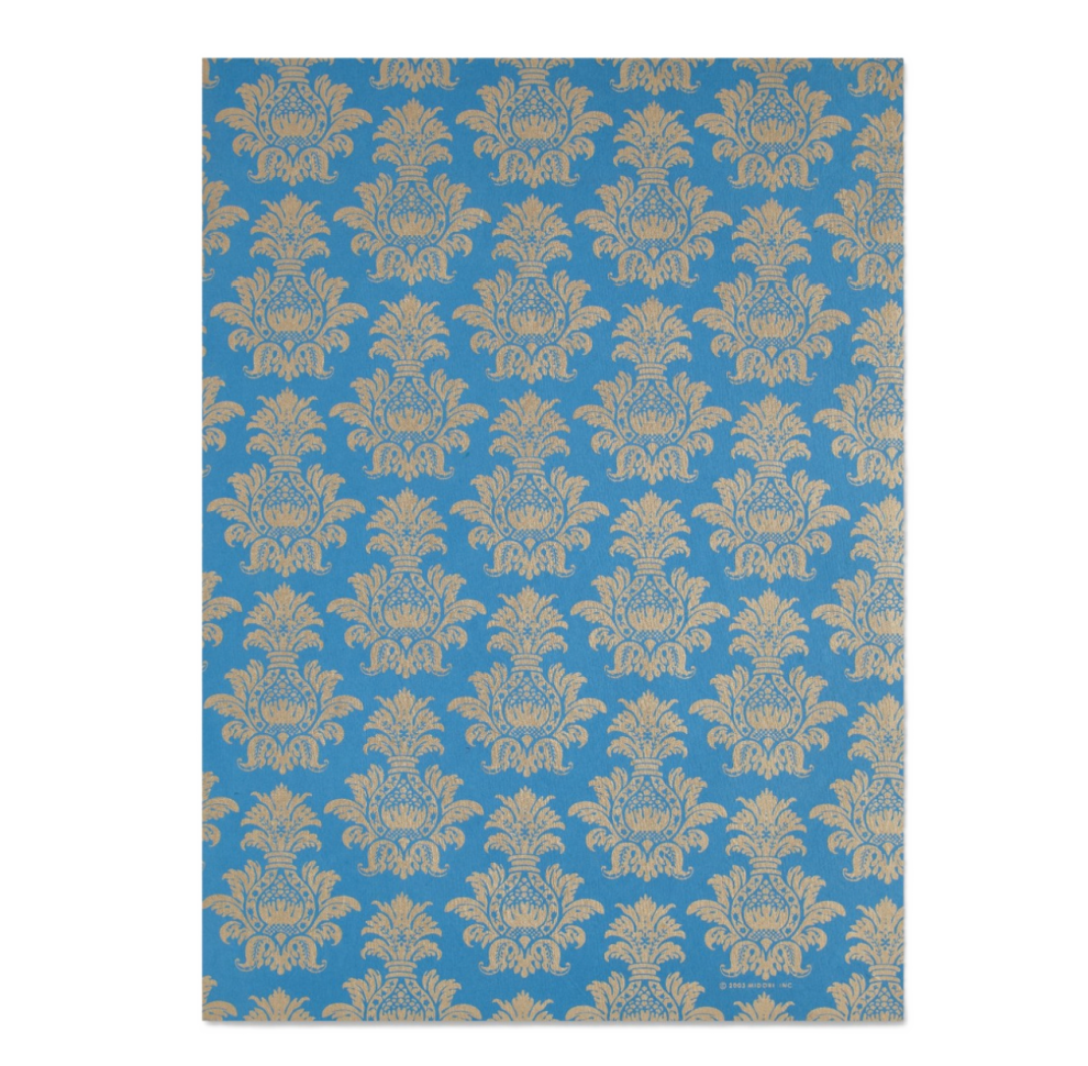 Pineapple Blue/Gold Wrap Sheets