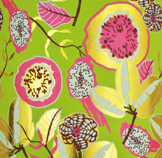 Exotic Fruits Green/Pink Wrap Sheets