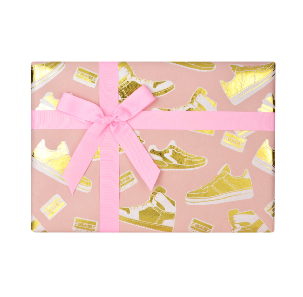 Sneakers Pink/Gold Wrap Sheets