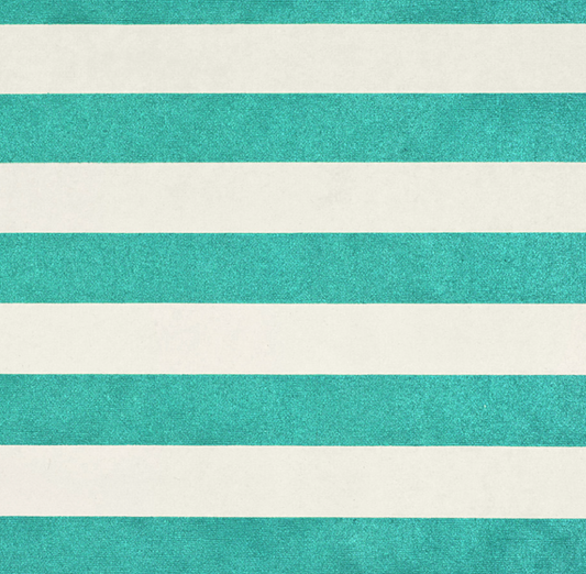 Stripes Cream/Green Metallic Wrap Sheets