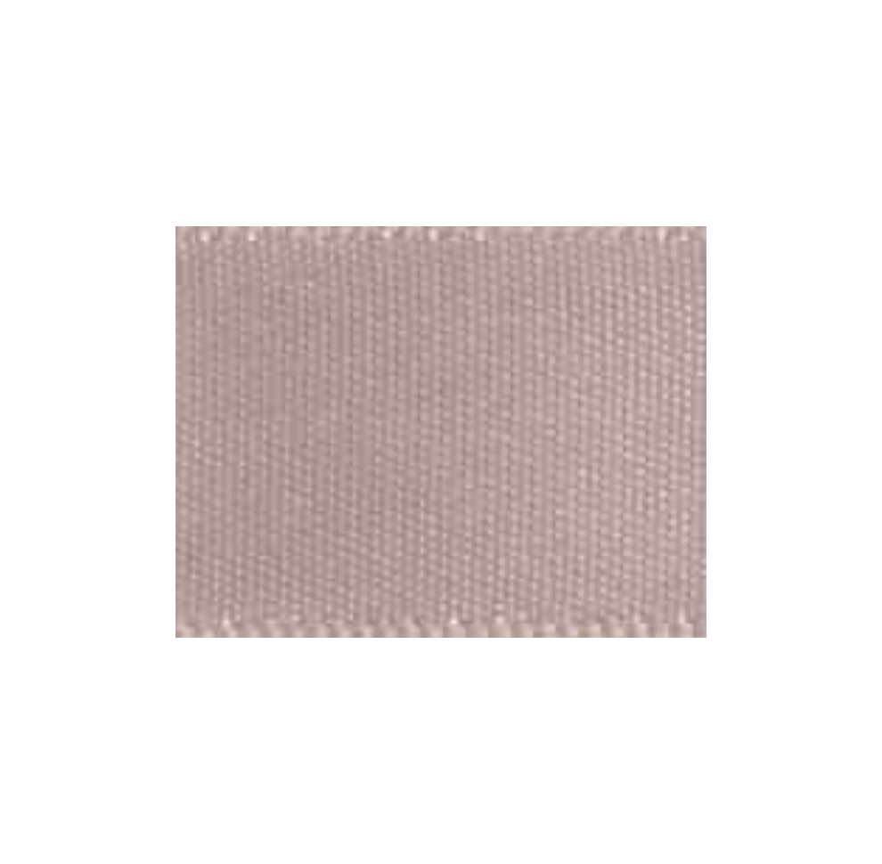 Taupe Double Face Satin Ribbon