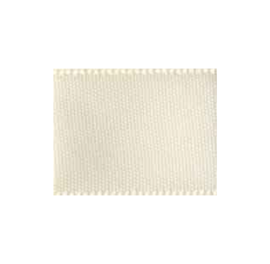 Ivory Double Face Satin Ribbon