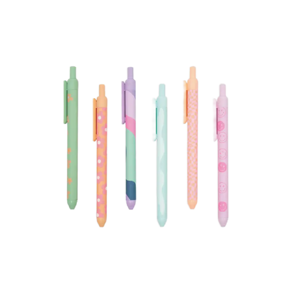 Pattern Pen Set of 6