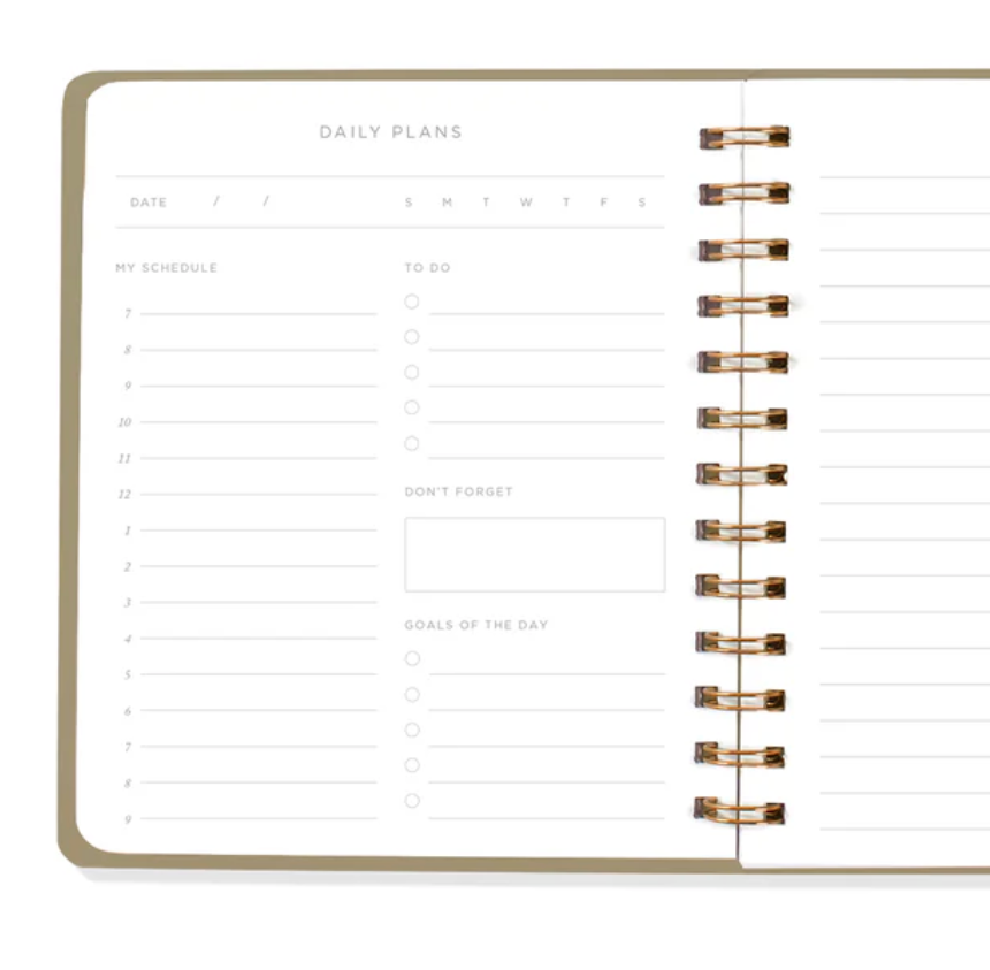 Non-dated Daily Planner