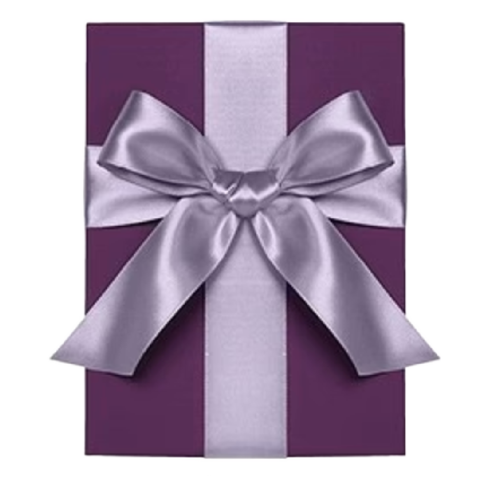 Plum Satin Ribbon 1 ½"