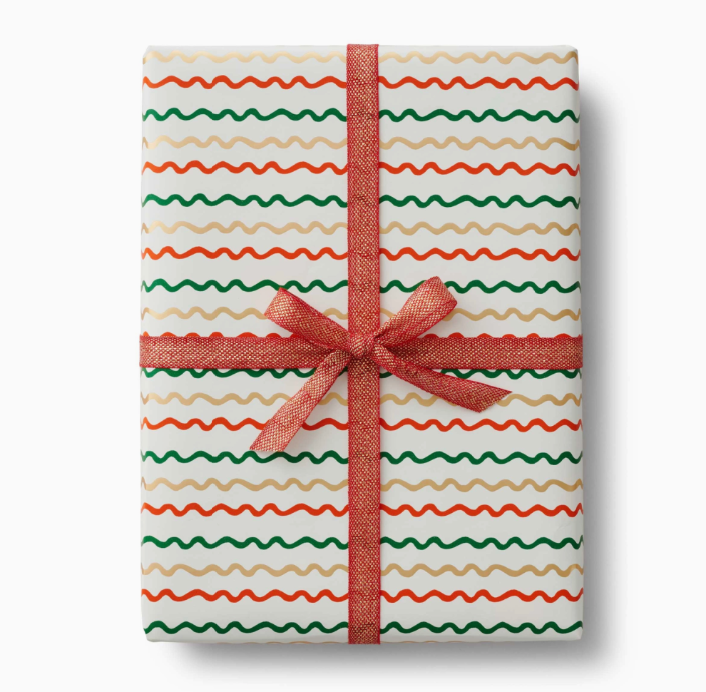 Ribbon Stripe Wrapping Paper