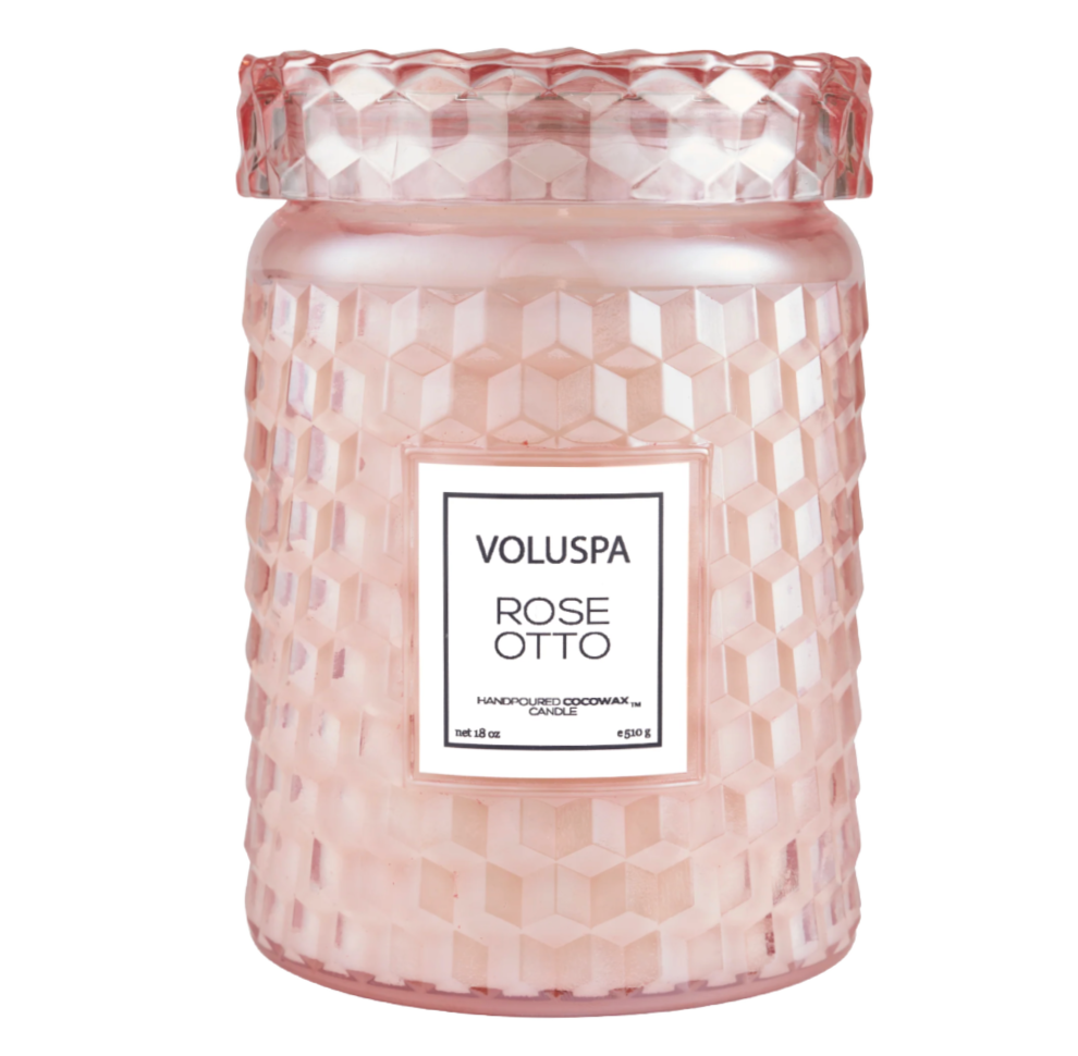 Rose Otto Voluspa 18oz Large Jar