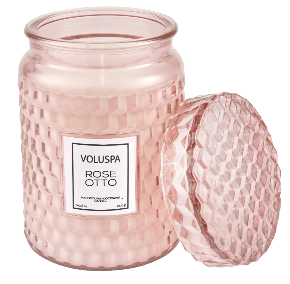 Rose Otto Voluspa 18oz Large Jar