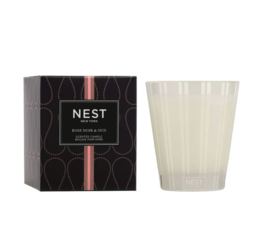 Rose Noir Classic Candle by NEST