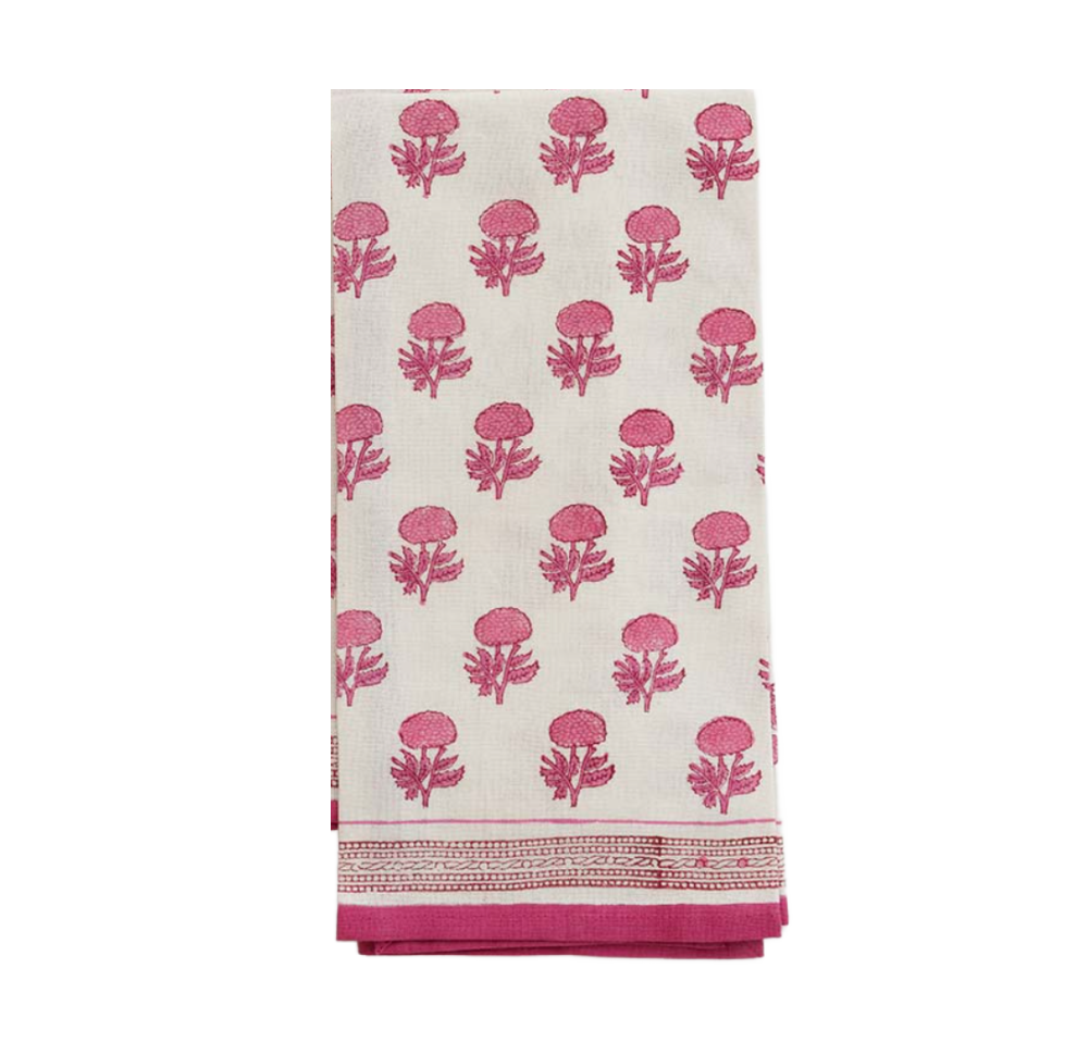 Rose Wine Tea Towel