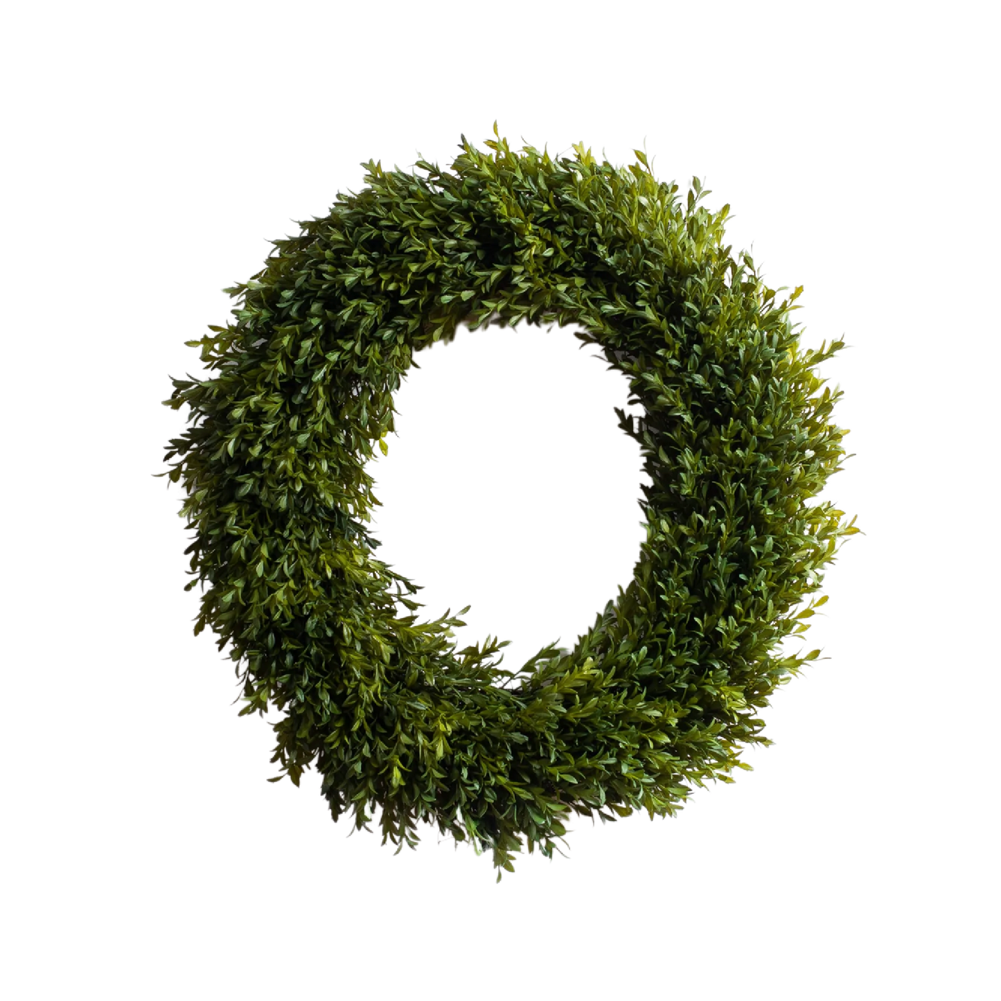 24" Faux Boxwood Wreath