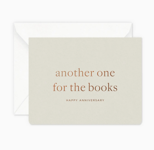 For the Books Greeting Card