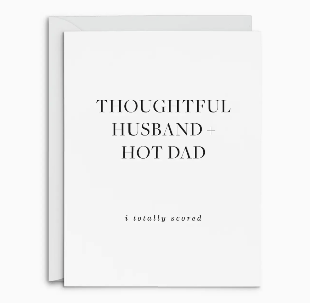 Thoughtful Husband Greeting Card