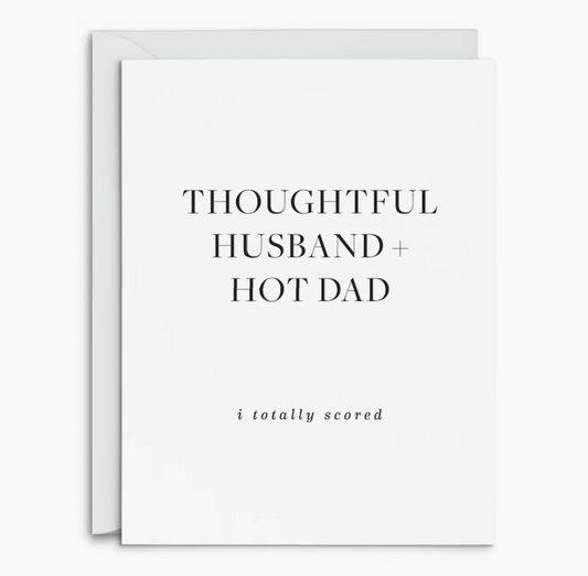 Thoughtful Husband Greeting Card