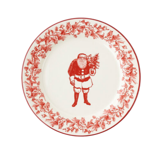 Santa Melamine Plate