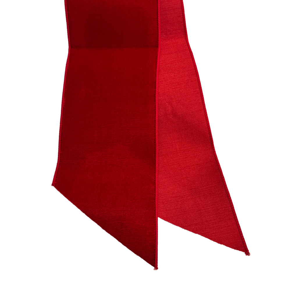 Red Velvet Wreath Sash