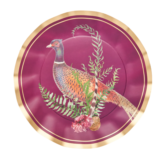 Feather Grove Dinner Paper Plate