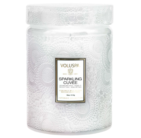 Sparkling Cuvee Voluspa 18oz Large Jar