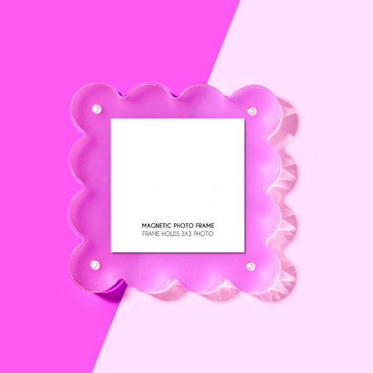 Mini Fuchsia Acrylic Frame