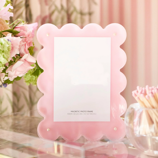 Light Pink Acrylic Frame