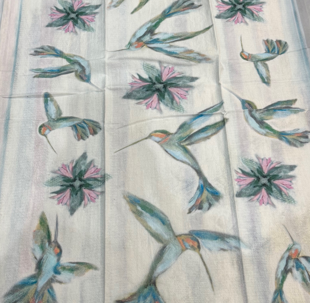 Hummingbird Tea Towel