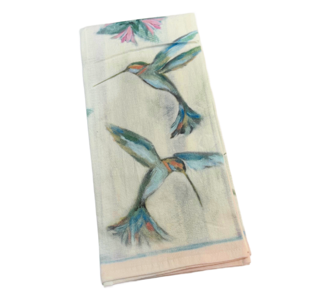 Hummingbird Tea Towel